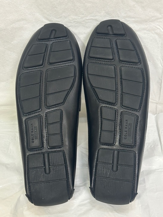 Cole Haan Black Leather Bit Driver Loafers Men’s 10.5 M Slip On Dress Casual